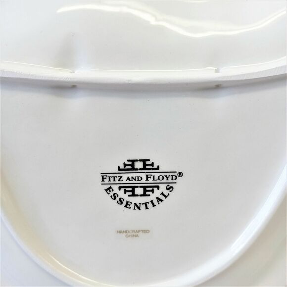 Fitz and Floyd Essentials Gypsy Chicks Canapé Plate Dish Chicken Appetizer ©2001 - Picture 4 of 6